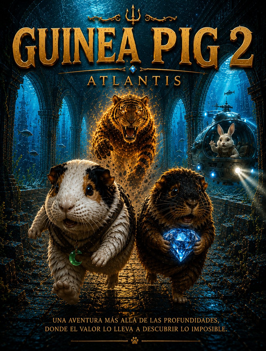 Portada de Guinea Pig 2 — Atlantis